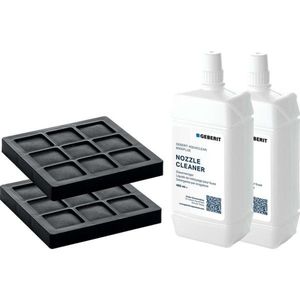 GEBERIT Příslušenství AquaClean sada filtru s aktivním uhlím a prostředku pro čištění trysky, balení 2 ks 240.626.00.1 obraz