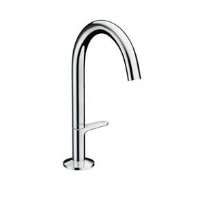 AXOR One Umyvadlová baterie s výpustí Push-Open, EcoSmart, CoolStart, chrom 48020000 obraz