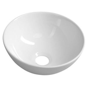 SAPHO ASTER keramické umývátko na desku, Ø 28cm, bílá AR499 obraz