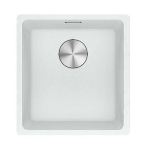 FRANKE Maris Fragranitový dřez MRG 110-37, 40x43 cm, bílá led 125.0698.002 obraz