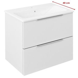 SAPHO CIRASA umyvadlová skříňka 58x54x39cm, bílá lesk CR592-3030 obraz