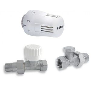 NOVASERVIS Sada na radiatory s termostatem přímá 1/2" ZTM01 obraz