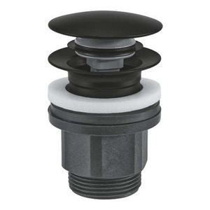 GROHE Příslušenství Umyvadlová výpusť, matná černá 1024642430 obraz