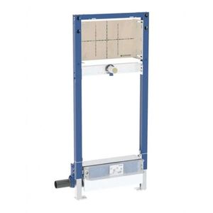 GEBERIT Duofix Předstěnová instalace pro sprchu, výška 1, 30 m, s odtokem ve stěně, nástěnná armatura pod omítku, pro výšku mazaniny u vtoku 90-200 mm 111.580.00.2 obraz