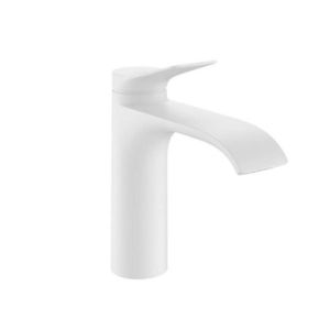 HANSGROHE Vivenis Umyvadlová baterie s výpustí, EcoSmart, CoolStart, matná bílá 75023700 obraz