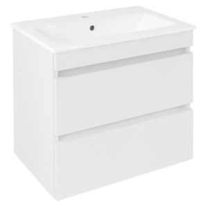 SAPHO EZARA umyvadlová skříňka 58x54x39cm, bílá lesk EZ592-3030 obraz