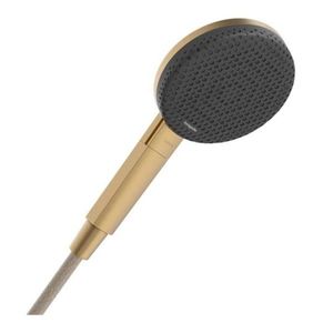 HANSGROHE Raindance Alive Select S Sprchová hlavice, 3 proudy, EcoSmart, kartáčovaný bronz 24511140 obraz