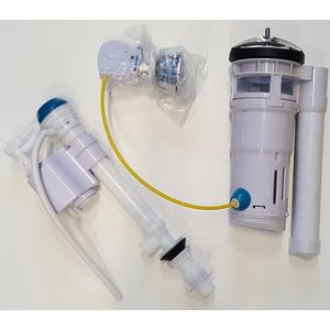 AQUALINE HYGIE set napouštěcí+splachovací mechanismus, bovden NDPB104-2 obraz