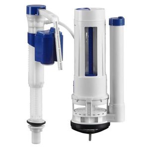 SAPHO Splachovací souprava s DUAL tlačítkem 49, spodní napouštění 1/2", chrom NDPC106V-1 obraz