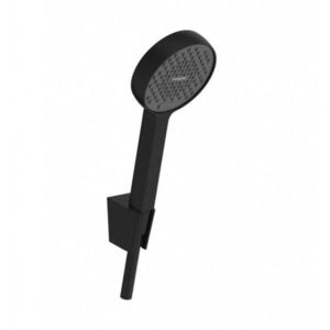 HANSGROHE Activera Select S Set sprchové hlavice, držáku a hadice, 2 proudy, EcoSmart, matná černá 28054670 obraz