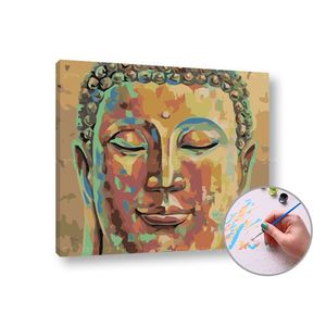 Malba podle čísel SPIACI BUDHA | low difficulty obraz