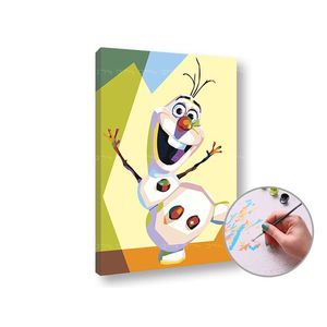 Malování podle čísel FROZEN OLAF | low difficulty obraz