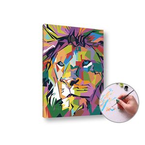 Malba podle čísel COLOR LION | low difficulty obraz