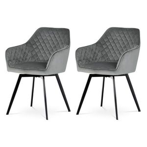 Sada jídelních židlí DCH-425 GREY4, 2 ks obraz