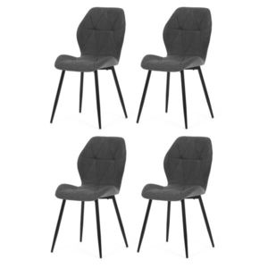 Sada jídelních židlí CT-285 GREY2, 4 ks obraz