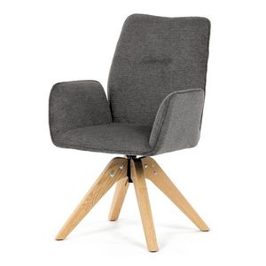 Jídelní židle DCH-C2148 GREY2 s voděodolnou látkou obraz