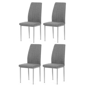 Sada jídelních židlí DCL-379 GREY2, 4 ks obraz