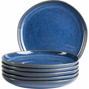 Mäser Sada dezertních talířů Cordelia Royal Blue 22 cm, 6 ks obraz