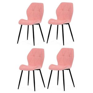 Sada jídelních židlí CT-285 PINK2, 4 ks obraz