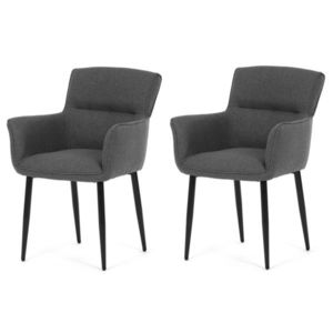 Sada jídelních židlí DCH-J2159 GREY2, 2 ks obraz