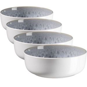 Mäser Sada hlubokých talířů Lunaria Grey 18 cm, 4 ks obraz
