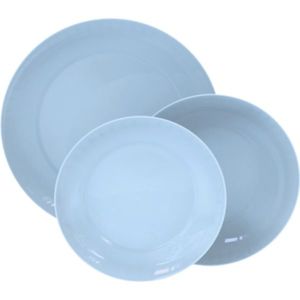 Luminarc 18dílná jídelní sada Apy Paradise Blue obraz