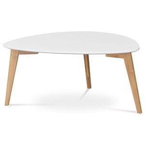 Konferenční stolek 85 x 48 cm, bílá obraz