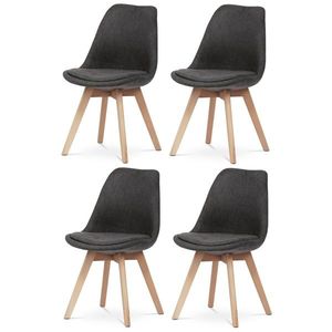 Sada jídelních židlí CT-751 GREY2, 4 ks obraz
