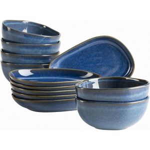 Mäser 12dílná servírovací sada Cordelia Royal Blue obraz