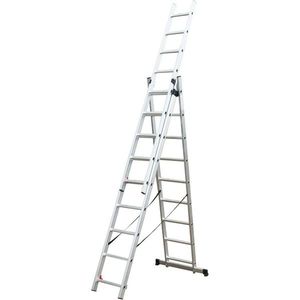 Fieldmann FZZ 4309 trojdílný žebřík, 3 x 9 příček obraz