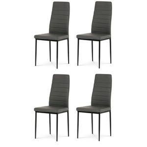 Sada jídelních židlí DCL-372 GREY, 4 ks obraz