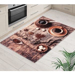 Bellatex Kusový koberec Káva 3D, 80 x 120 cm obraz