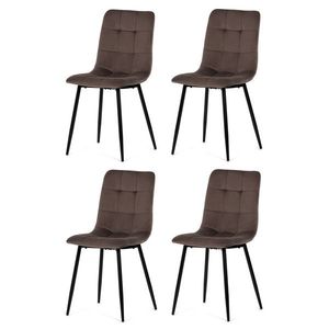 Sada jídelních židlí CT-281 BR4, 4 ks obraz