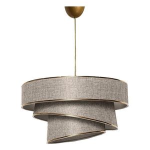Závěsný lustr Couper - Beige, Gold obraz