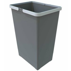 Elletipi Plastový koš s rukojeťmi 24 l, šedá, 24 l obraz