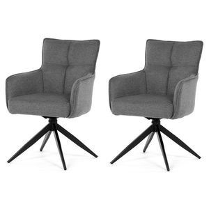 Sada jídelních židlí s vratným mechanismem DCH-P3170 GREY2, 2 ks obraz
