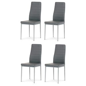 Sada jídelních židlí DCL-377 GREY, 4 ks obraz