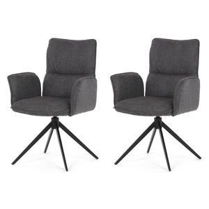 Sada jídelních židlí DCH-D1328 GREY2, 2 ks obraz