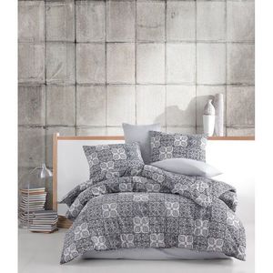 BedTex Bavlněné povlečení Ceramica šedá, 220 x 200 cm, 2 ks 70 x 90 cm obraz