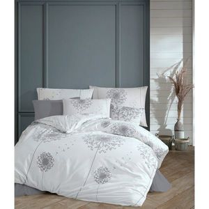 BedTex Bavlněné povlečení Pampeliška šedá, 220 x 200 cm, 2 ks 70 x 90 cm obraz