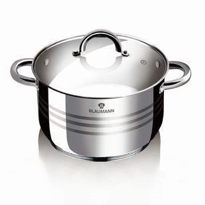 Blaumann Hrnec s poklicí nerez Gourmet Line 16 cm, BL-1018, pr. 16 cm obraz