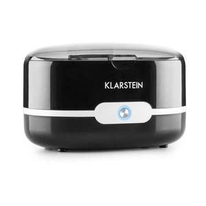 Klarstein Superpure ultrazvukový čistič brýlí, čistič nečistot, černá barva obraz