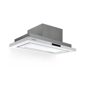 Klarstein Lumiere, digestoř, 70 cm, vestavná, 750 m³/h, A, LED, bílá obraz