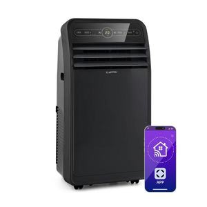 Klarstein Metrobreeze New York Smart 12k, mobilní klimatizace, 12.000 BTU / 3, 5 kW, energetická třída A, dálkové ovládání obraz