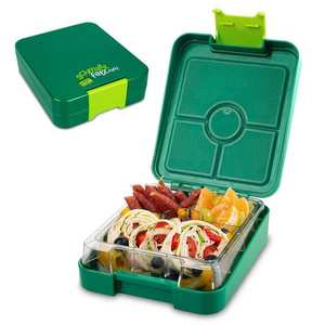 Klarstein Schmatzfatz easy, svačinový box, 4 přihrádky, 18 × 15 × 5 cm obraz