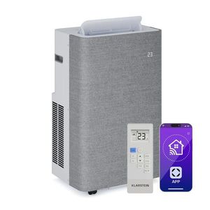 Klarstein AireLux přenosná klimatizace, 14000 BTU, Smart Control, Moderní obraz
