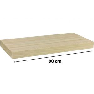 STILISTA VOLATO 31072 Nástěnná police - světlé dřevo 90 cm obraz