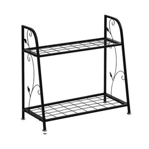 Stilista 88791 STILISTA Stojan na rostliny, 61, 5 x 61, 5 x 29 cm, ocel obraz