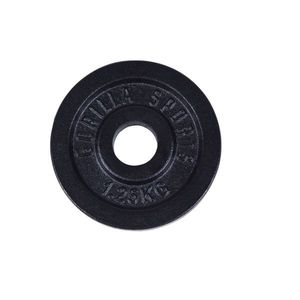 Gorilla Sports Litinový zátěžový kotouč, černá, 1, 25 kg obraz