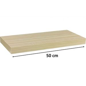 STILISTA VOLATO 31050 Nástěnná police - světlé dřevo 50 cm obraz